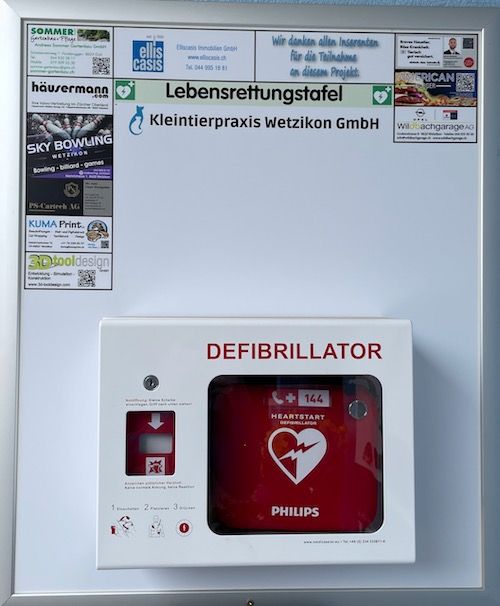 Defibrillator Wetzikon